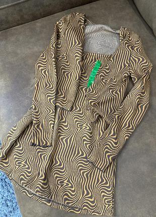 Стильне плаття +кардиган 5