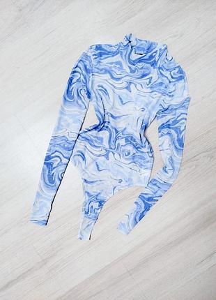 Стильный боди сетка прозрачный