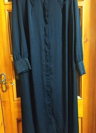 Черное вечернее платье