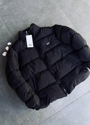 Чоловіча зимова куртка з капюшоном lacoste