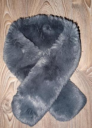 Женская горжетка двусторонняя, меховой шарф