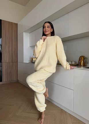 Теплесенькі махрові піжамки