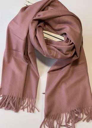 Шерстяной женский шарф sky cashmere 200 см на 70 см