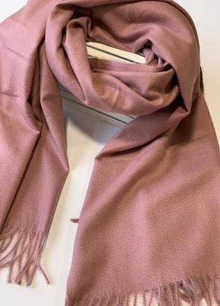Вовняний жіночий шарф sky cashmere 200 см на 70 см7 фото