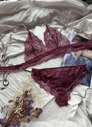 Комплект білизни бралет труси бразиліано ручна робота