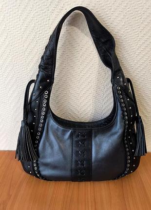 Кожаная женская сумка