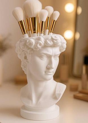 Бюст подставка вазочка кашпо «цар давід»