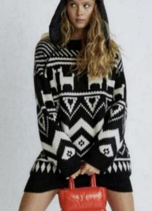 Платье свитер