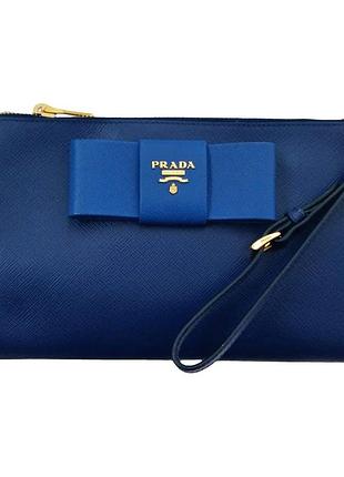 Шкіряний клатч косметичка prada оригінал