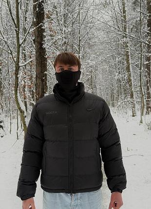 Nike nocta puffer jacket — black 3