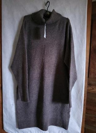 Платье трикотажное свитер туника 50-54