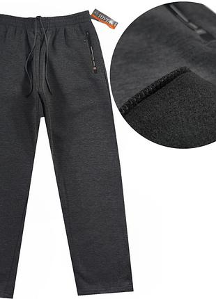 Штаны спортивные мужские утепленные прямые м, l, xl, 2xl, 3xl, 4xl