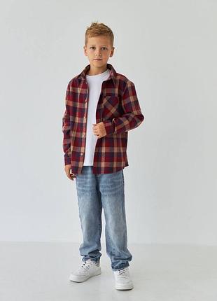 Сорочка в клітинку