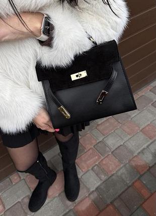 Сумка женская, черная 5