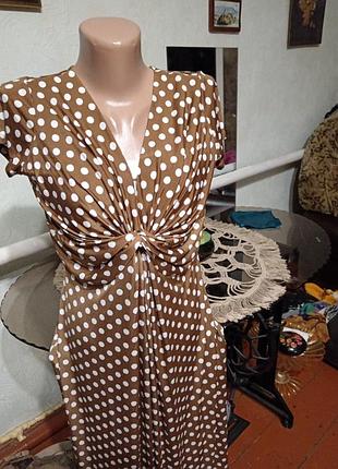 Сукня в горох нова
