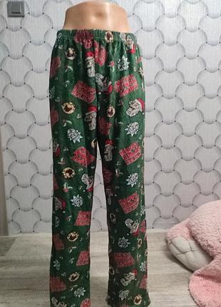 Мягкие теплые штаны для дома