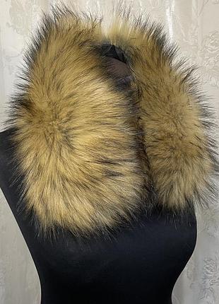 130 воротник на капюшон