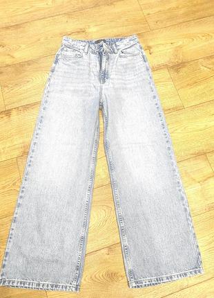 Джинсы f&amp;f палаццо широкие размер 44
