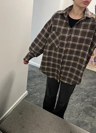 Сорочка в клітинку