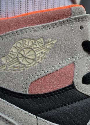 Nike air jordan 1 retro high grey 5