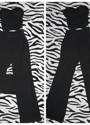 Костюм в рубчик