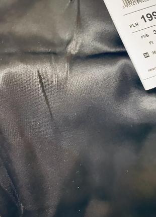 Шелковое платье черное reserved 5