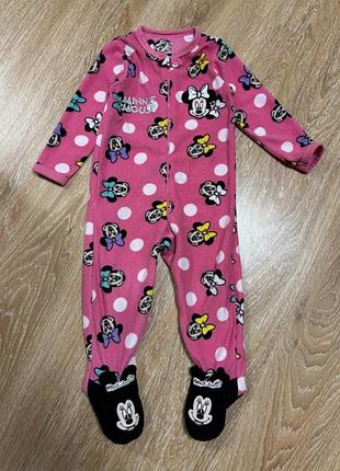 Шикарный фосисовый человечек/слип - для дома, для сна - от disney baby at primark