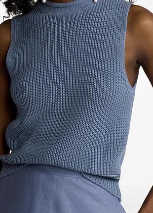 Топ вязанный
