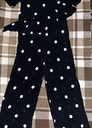 Комбинезон в горошек