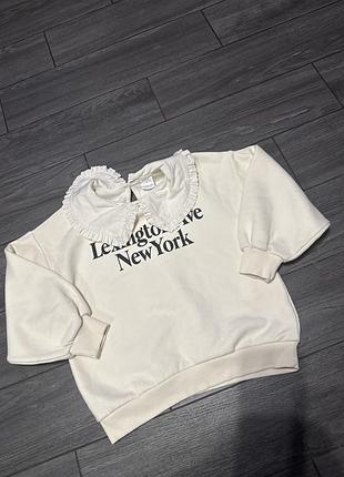 Гарненький світшот на дівчинку 10-р 140