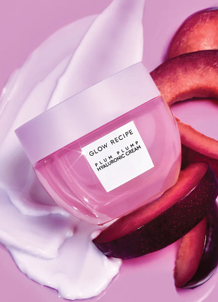 Інтенсивно зволожуючий крем для обличчя glow recipe plum plump hyaluronic cream 50 мл