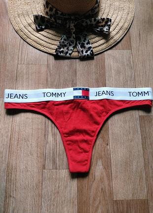 Эффектные хлопковые трусики tommy hilfiger