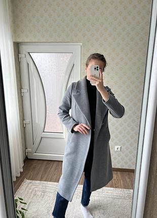 Пальто кашемір, стильне пальто