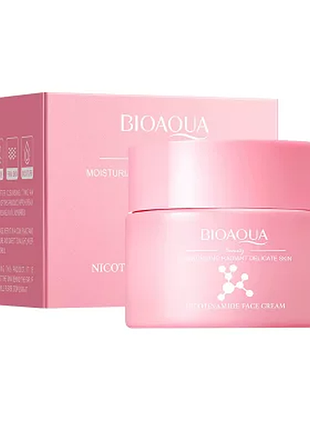 Увлажняющий и питательный крем для лица с ниационамидом bioaqua niacinamide 60 г