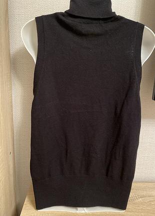 Светр кашемір s без рукавів 3