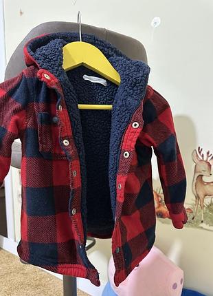 Тепла рубашка куртка