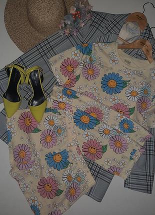 Затишна піжама у квітковий принт