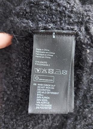Супер теплий светр h&amp;m альпака, вовна 7