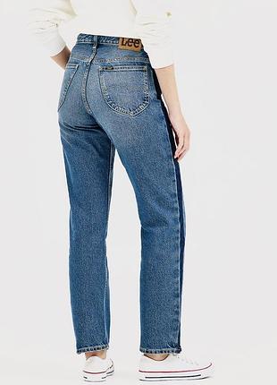 Прямые джинсы трубы с высокой посадкой lee оригинал! на высокий рост!