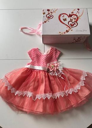 Нарядна сукня на дівчинку