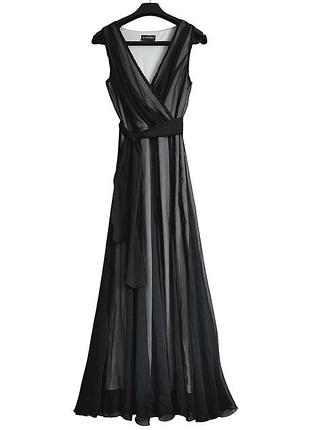 Вечернее коктейльное длинное платье ампир торжественное платье в пол платье макси principles