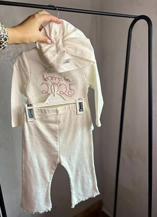 Комплект на девочку george 6-9 мес 74см