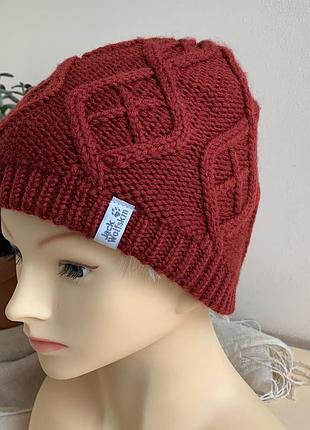 Шерстяная шапочка jack wolfskin р. s