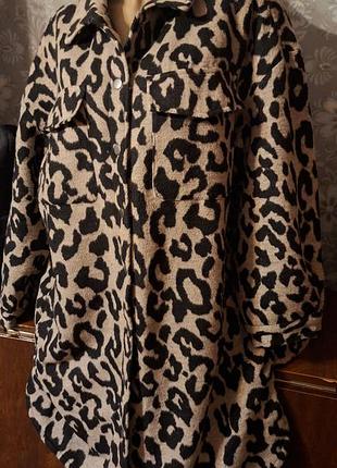 Теплая рубашка-пальто gina benotti (немеченица), на подкладке