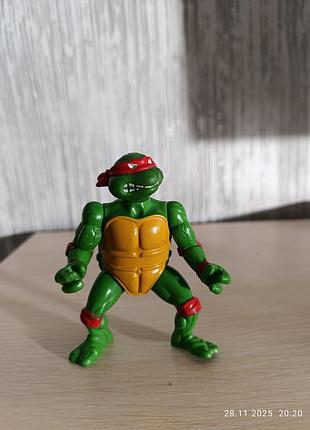Вінтажна іграшка 1988 року mirage playmates tmnt raphael із серії черепашки-ніндзя