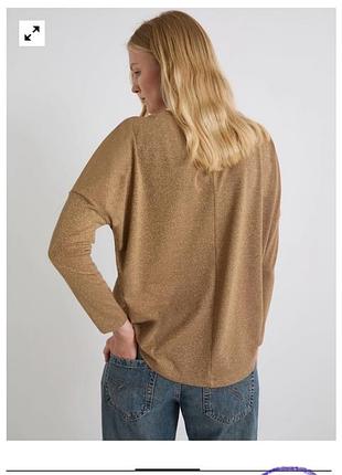 Свитер с люрексом оверсайз итальянский бренд marella group maxmara оригинал размер m,l,xl