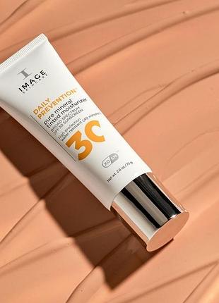 Тонуючий зволожувальний крем з мінералами spf 30 - image skincare daily prevention pure mineral tinted moisturizer spf 30