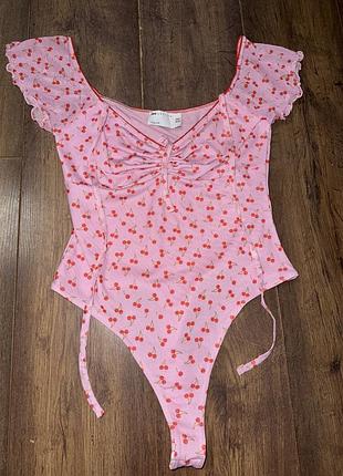 Боді з коротким рукавом