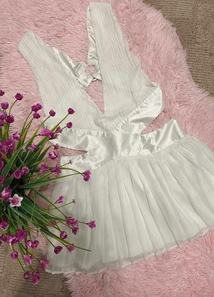 Платье женское плиссе мини cube and star