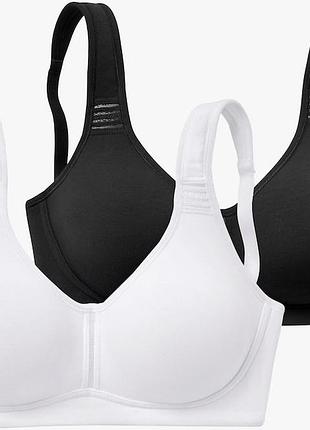 85e 100c супер комфортный бюстгальтер без косточек хлопок petite fleur 🇩🇪